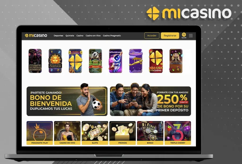 Juegos Casino y Apuestas deportivas en Mi Casino Chile